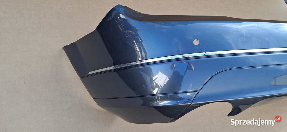 MERCEDES CKLASA W204 ZDERZAK TYŁ TYLNY PDC CHROM Bieleń