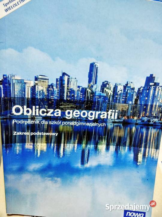 Oblicza geografii podręczniki ponadgimnazjalne mazowieckie Warszawa
