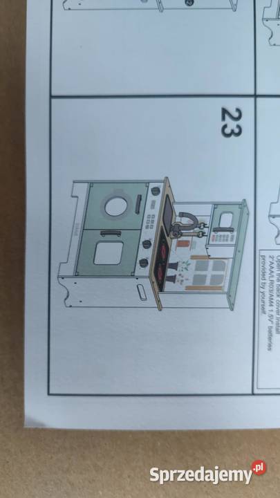 Drewniana Kuchnia Dzieci Książ Wielkopolski sprzedam