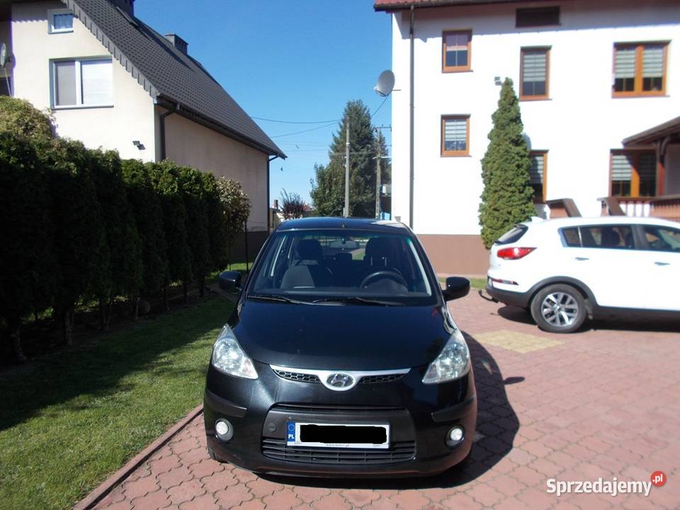 HYUNAI i10 11 benzyna 2009 r 5 drzwi światła do jazdy dziennej Uniejów sprzedam