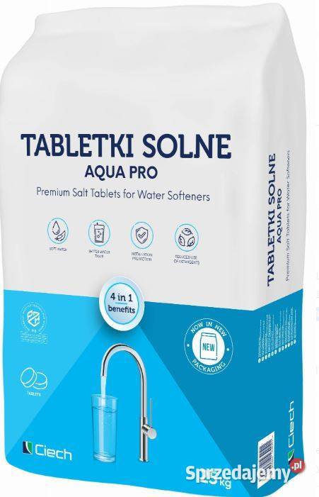 Tabletki solne Ciech chlorek sodu 1 tona mazowieckie Warszawa