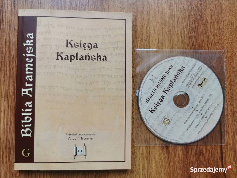 Biblia Aramejska Księga Kapłańska miękka