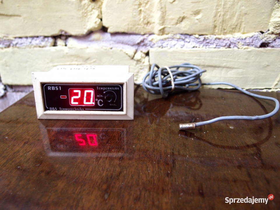 Elektroniczny regulator temp ERT1 produkcja PRL Łódź
