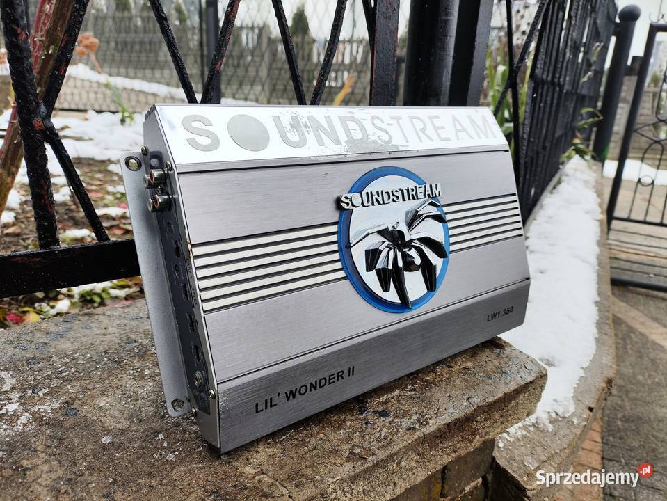 Wzmacniacz samochodowy 1 kanałowy monoblok śląskie Niegowonice