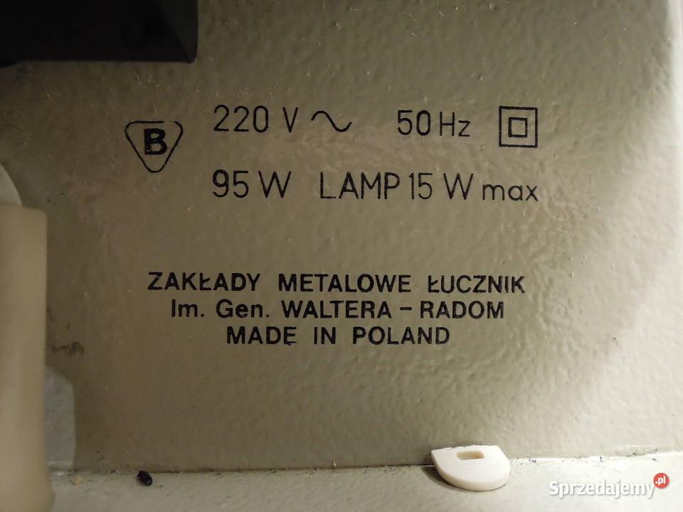 Maszyna do szycia ŁUCZNIK 466 walizkowa Toruń sprzedam