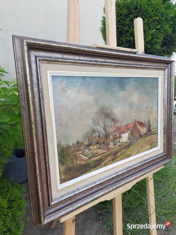 obraz sygnowany Mielnica Duża