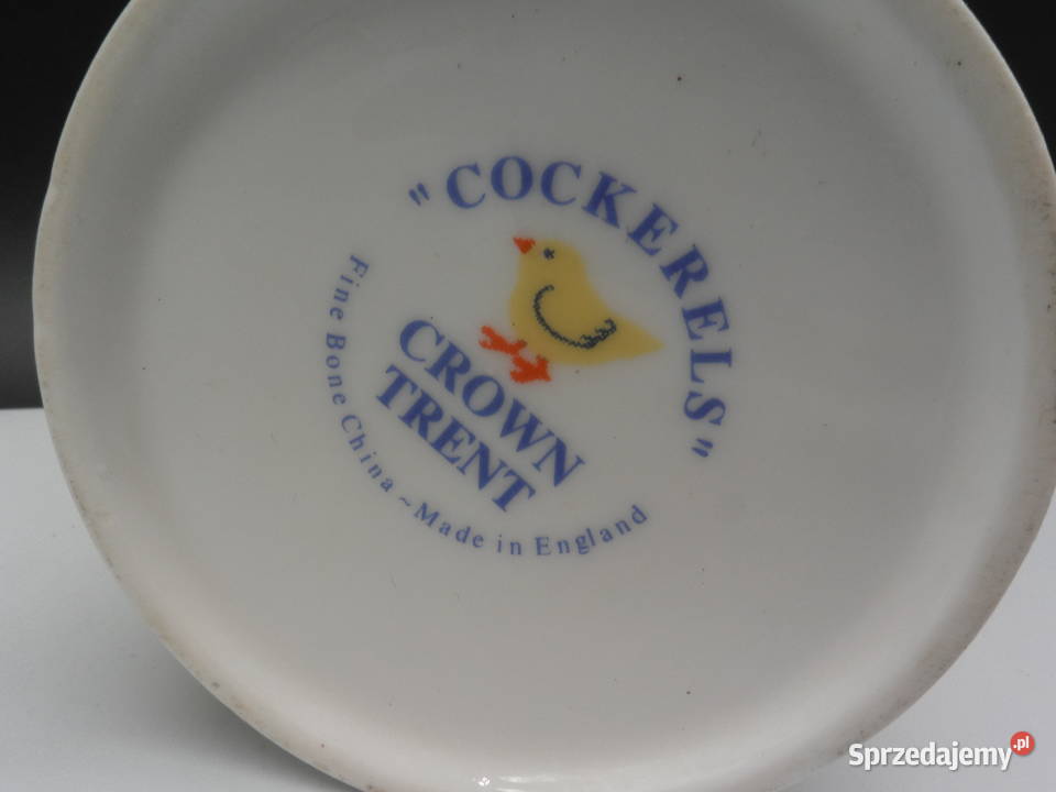 Porcelanowy Kubek Crown Trent Motyw Koguta Fine Raszków