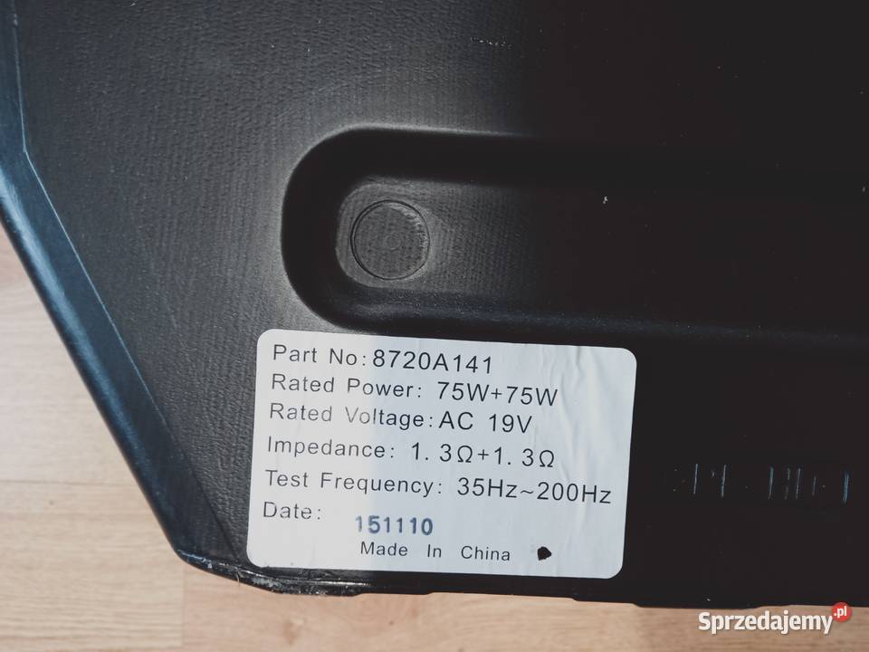 Mitsubishi Outlander III subwoofer głośnik Krotoszyn