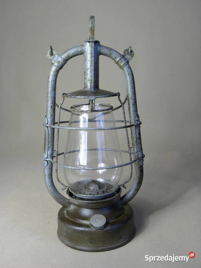 Lampa naftowa KOMETA 5 zabytek techniki Legnica