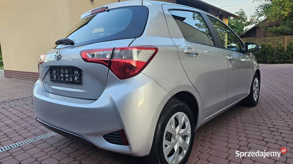 Toyota Yaris III 10 72 2018r Klima Kamera z sprowadzony Zarszyn