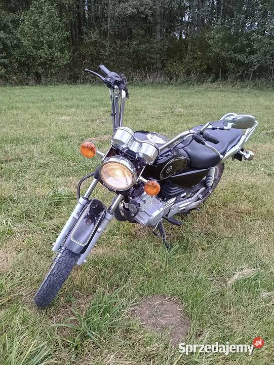 Motocykl Yamaha YBR 125 Custom na wtrysku kat B 26000km Suwałki sprzedam