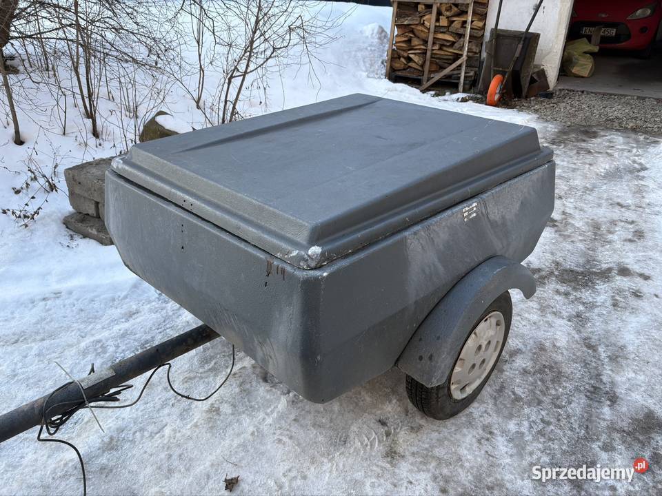 Przyczepa SAM Niewiadow N250 małopolskie Mszana Dolna sprzedam