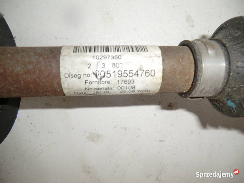 Fiat OE 00519554760 półoś przednia P osobowe Pozostałe sprzedam