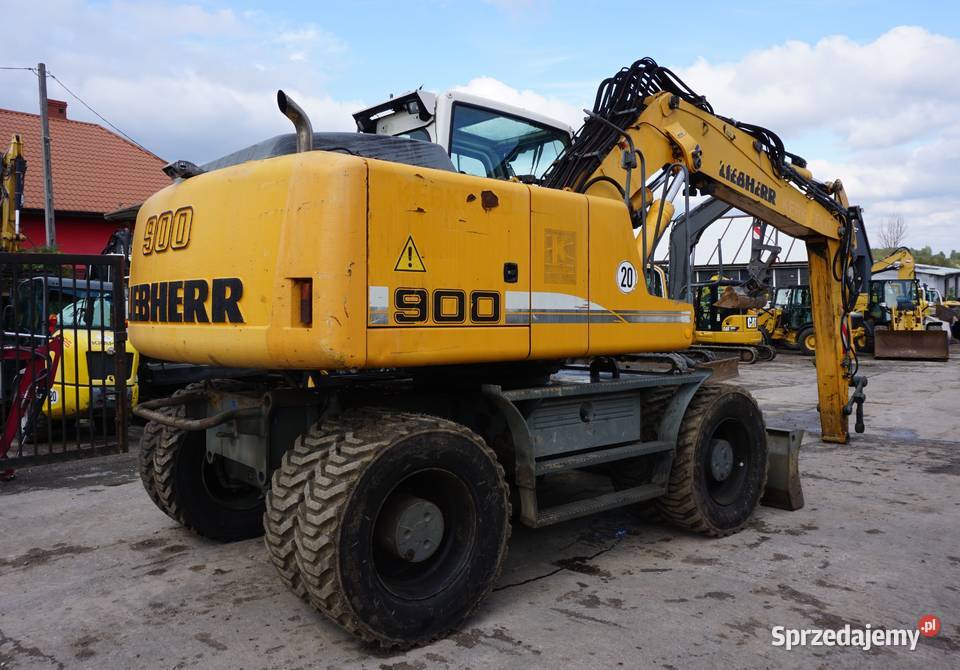 Koparka kołowa Liebherr A 900 C 2012 Koparki Jeziorko