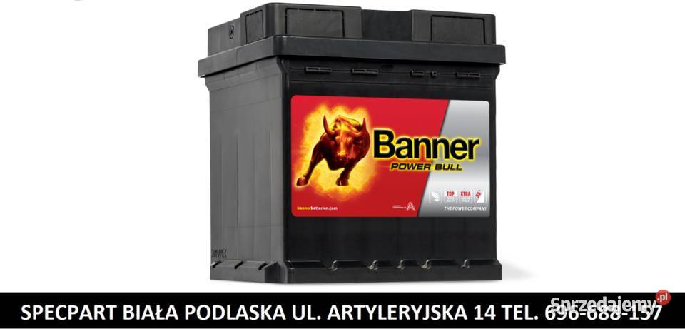 Akumulator Banner Power Bull 42Ah 390A EN kostka Biała Podlaska