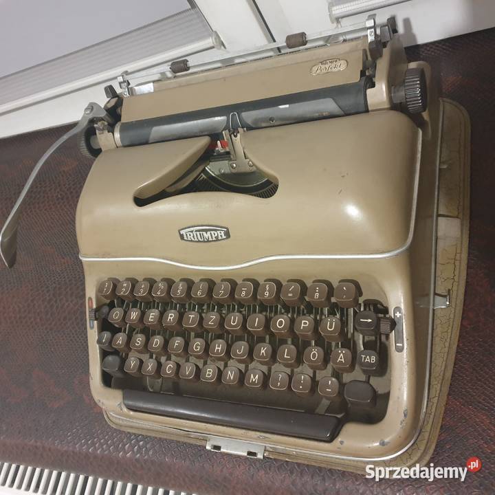 Maszyna do pisania Triumph 60 lata Ostrowiec Świętokrzyski