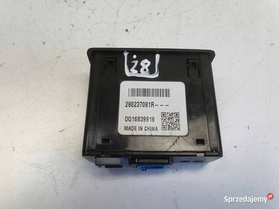Renault Megane IV GNIAZDA AUX USB moduł