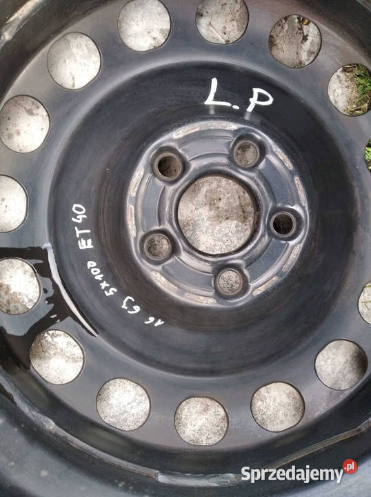 Felgi stalowe VW 4 R16 5x100 6J ET40 Bora Felgi mazowieckie Płock sprzedam