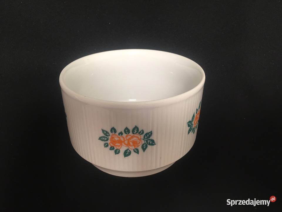 PRL stara cukiernica Chodzież porcelana Porcelana i szkło zachodniopomorskie