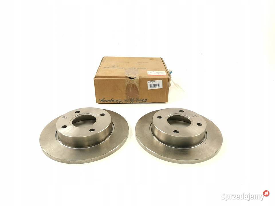 KOMPLET TARCZ HAMULCOWYCH PRZÓD FORD FIESTA MK4 osobowe