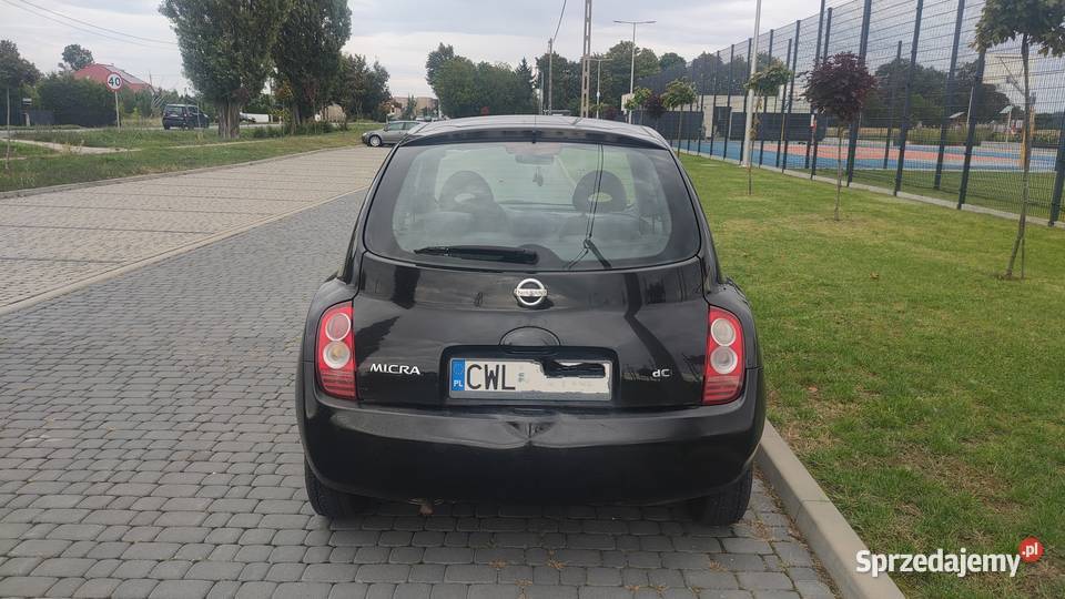 Nissan Micra K12 15 Diesel 2003r Małe spalanie kujawsko-pomorskie Brześć Kujawski