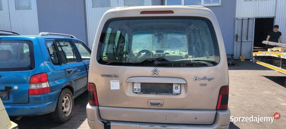KLAPA CITROEN BERLINGO TYŁ sprzedam