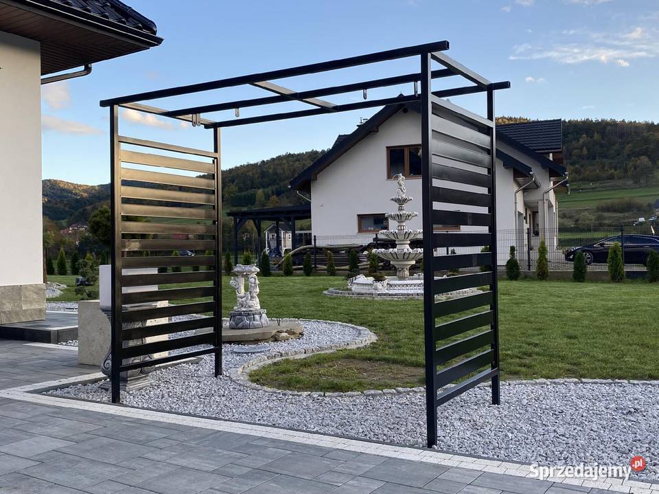 Altana pergola konstrukcja pod huśtawkę bocianie sprzedam