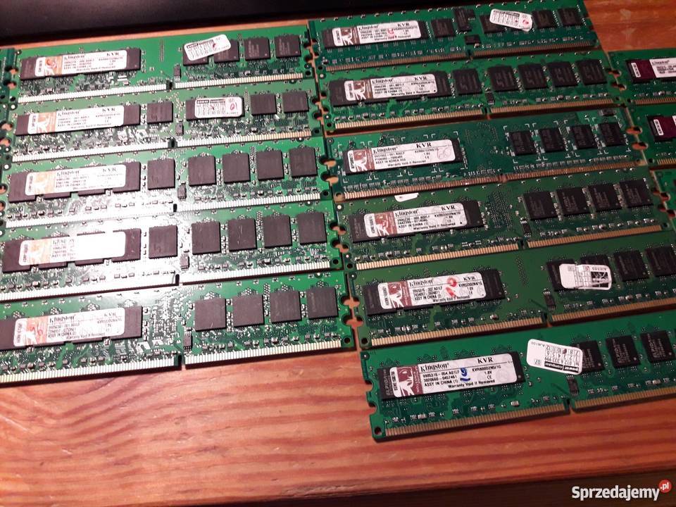 Pamięć RAM DDR2 24 sztuki KVR667D2N51G DDR2 Kraków sprzedam