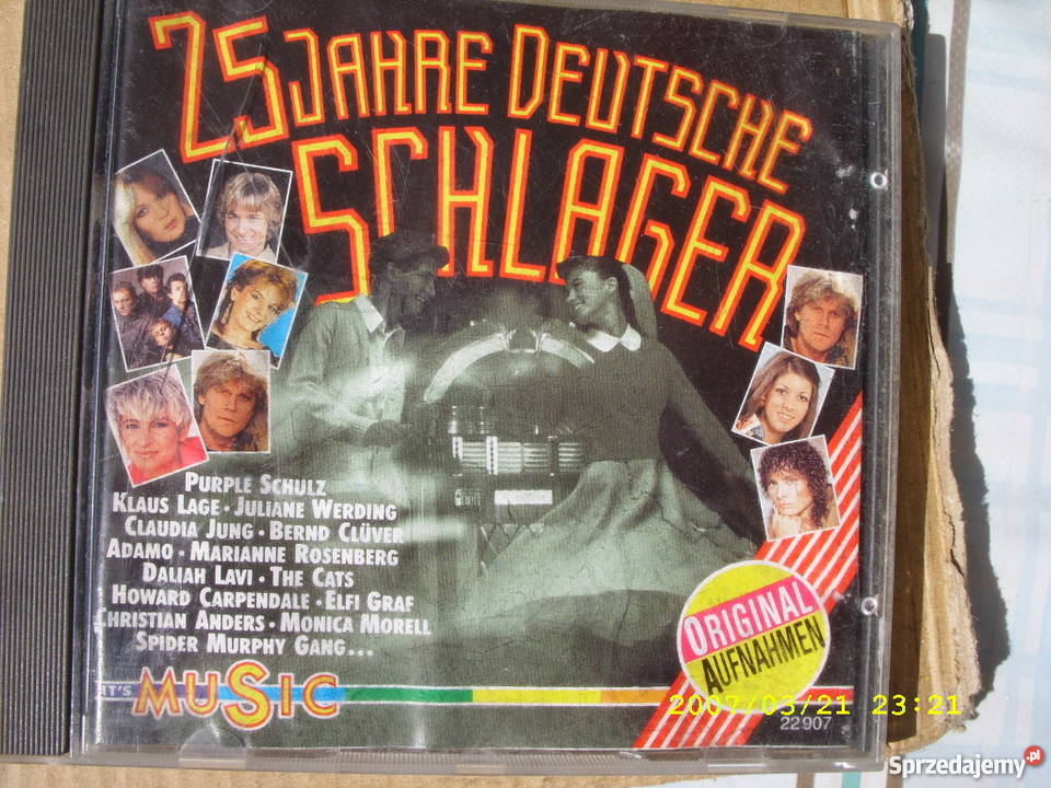 CD25 JAHRE DEUTSCHE SCHLAGERCD 3 dolnośląskie Wołów sprzedam
