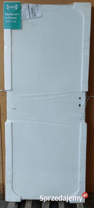 Drzwi wewnętrzne PORTA Vector T prawe 80 białe