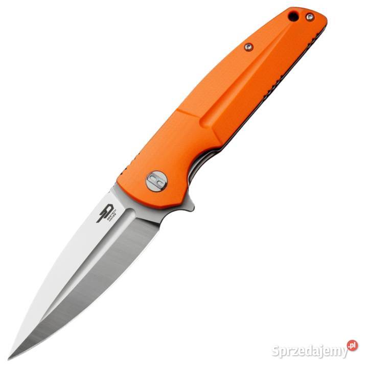 Nóż składany Bestech Fin Orange G10 Satin 14C28N Warszawa