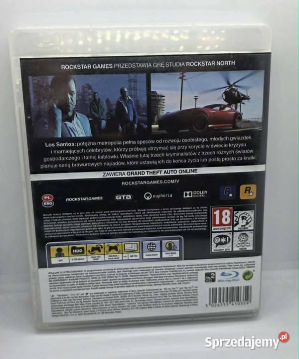 Gra GTA V 3 Elbląg sprzedam