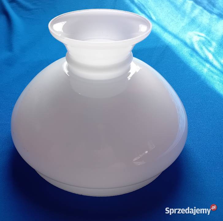 Klosz do lampy Aladyn białe szkło warstwowe Otw Koźminek