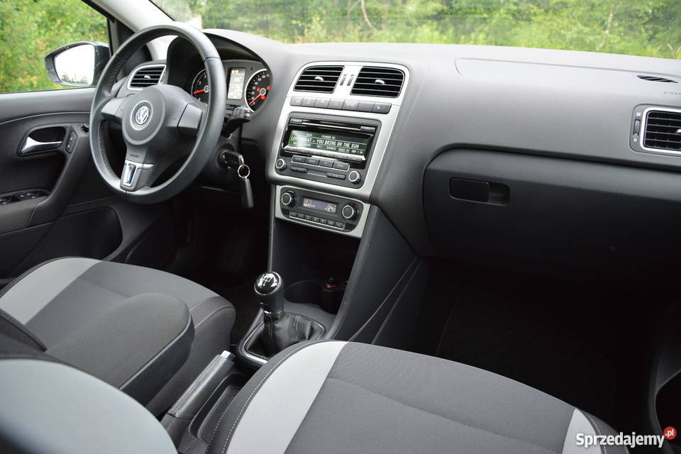 Volkswagen Polo V PIĘKNE Najbogatsza wersja LIFE czarny śląskie Wodzisław Śląski