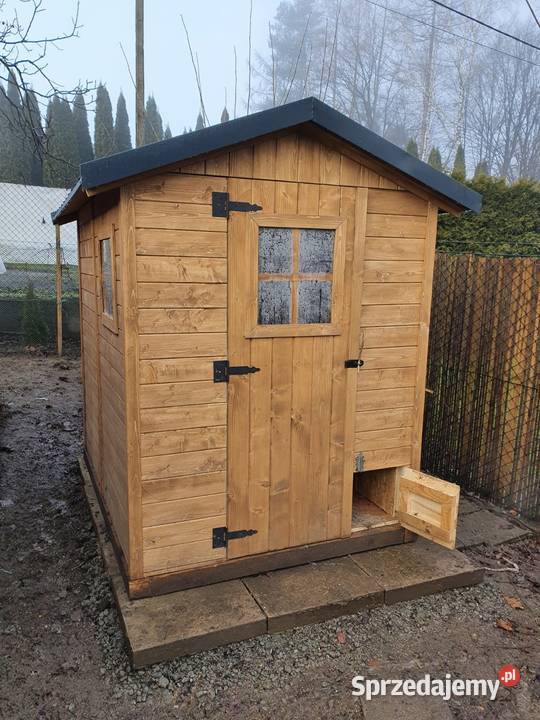 Domek narzędziowy ogrodowy drewniany 180x165x220