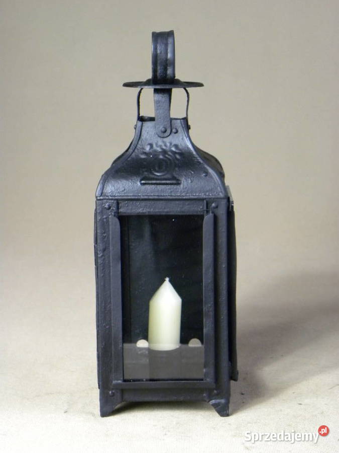 Stara francuska latarnia lampa świecowa lampka Legnica
