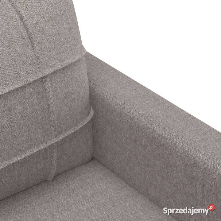 Sofa 2osobowa kolor taupe 120 tapicerowana mazowieckie Warszawa