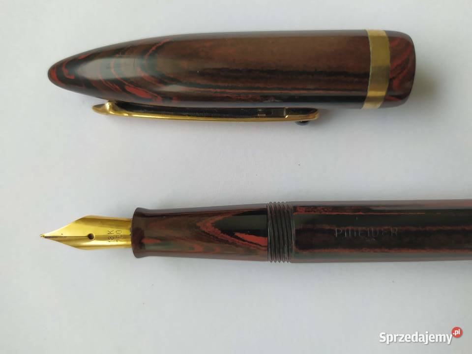 Pióro wieczne PINEIDER złota stalówka 18k 750 Pozostałe Sanok sprzedam