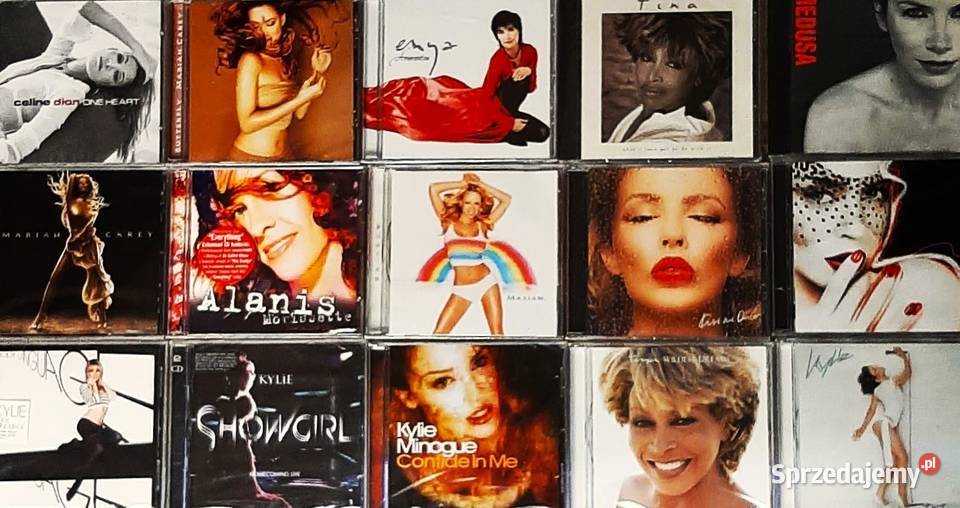 Zestaw Najlepszych 7 Nowych Albumów CD KYLIE Grodzisk Mazowiecki