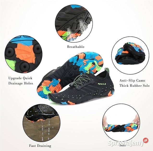 Buty kąpielowe EU 38 sportowe miejskie Unisex Lublin