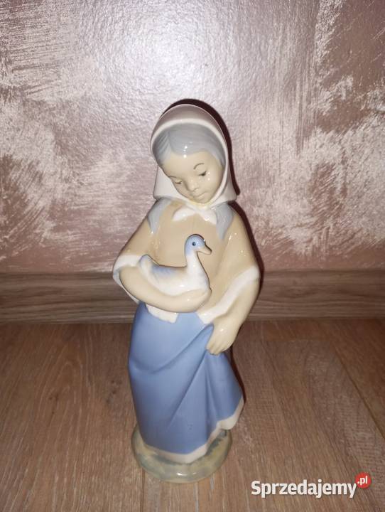 figurka postać gęsiarki wykonana hiszpańską lubelskie sprzedam