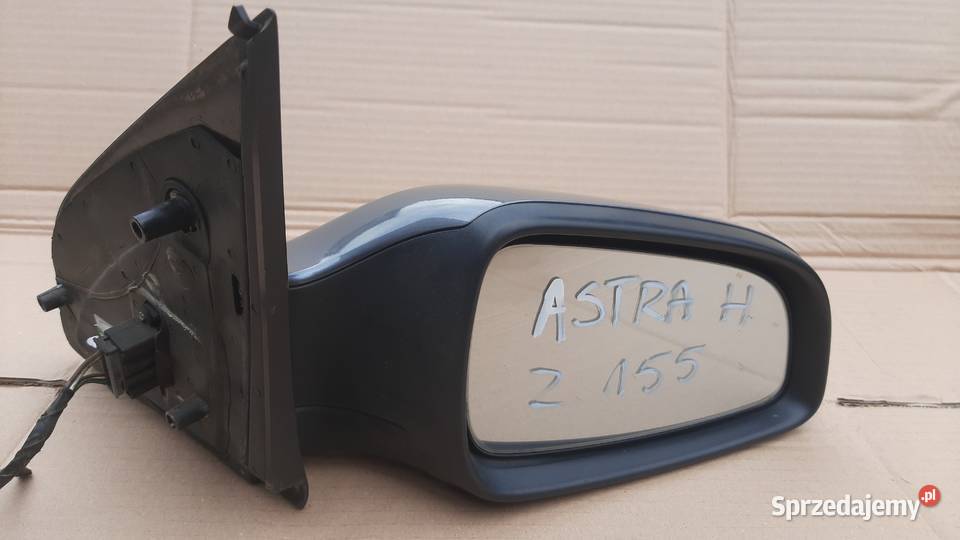 lusterko prawe zewnętrzne Opel Astra H 3 III 5 dolnośląskie Dębno