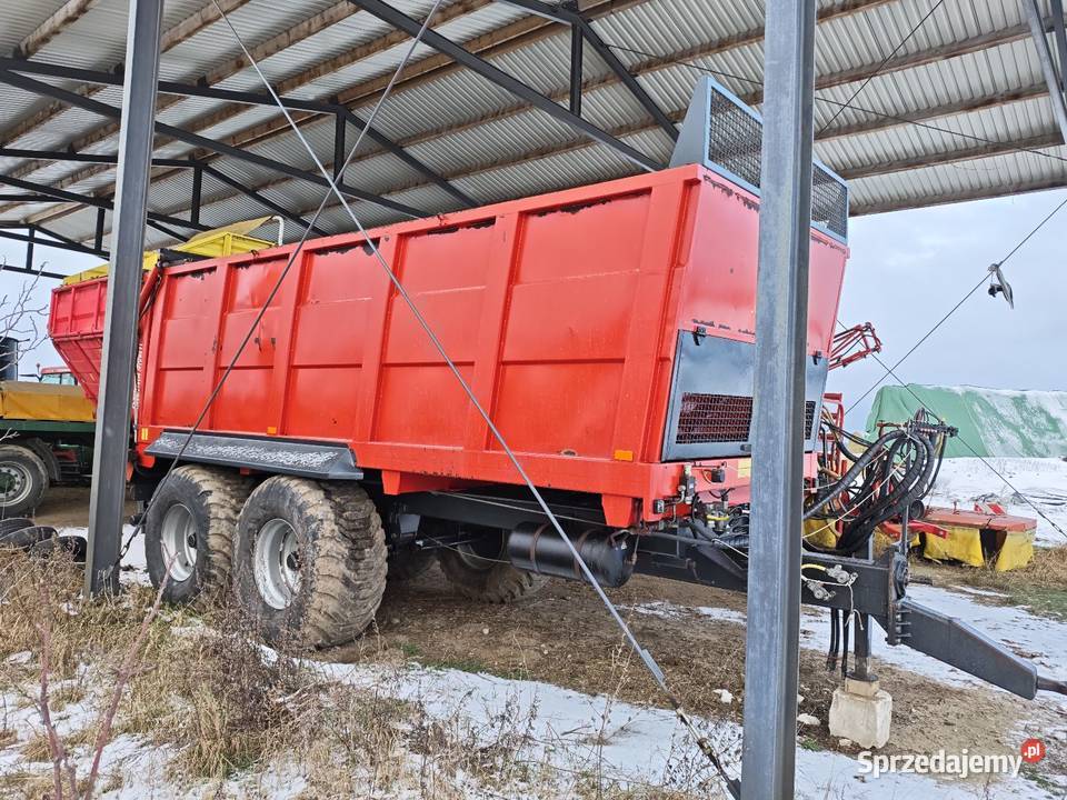 Rozrzutnik obornika Metal Fach N2722 14t 2014r Rozrzutniki obornika Dzięcioły Dalsze