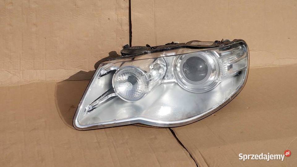 Lampa Lewa Bi Xenon Skrętny Vw Touareg 1 Lift 7L osobowe