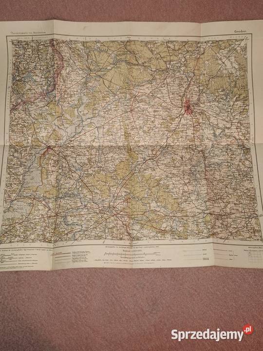 Stare mapy7 sztuk kujawsko-pomorskie Nowe