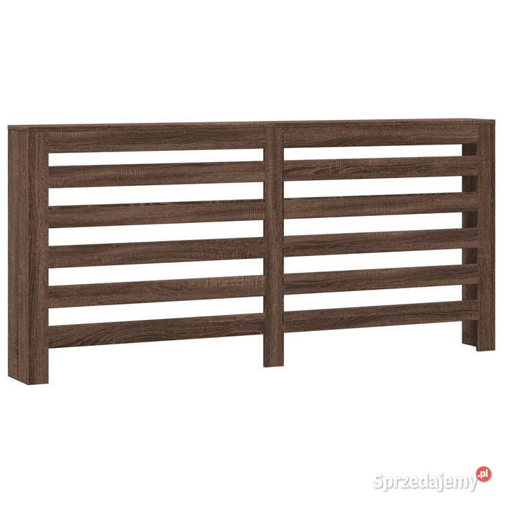 Osłona na grzejnik brązowy dąb 175x20x82 Warszawa