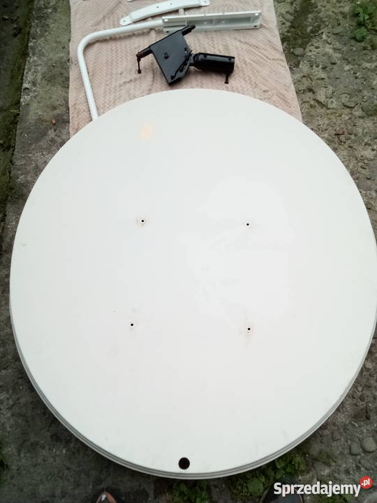 Aluminiowa antena satelitarna 120 z mocowanie do sprzedam