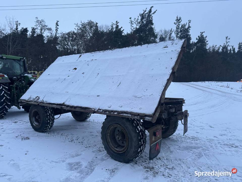 przyczepa wywrotka rama hl 8011 zarejestrowana Dworzysko