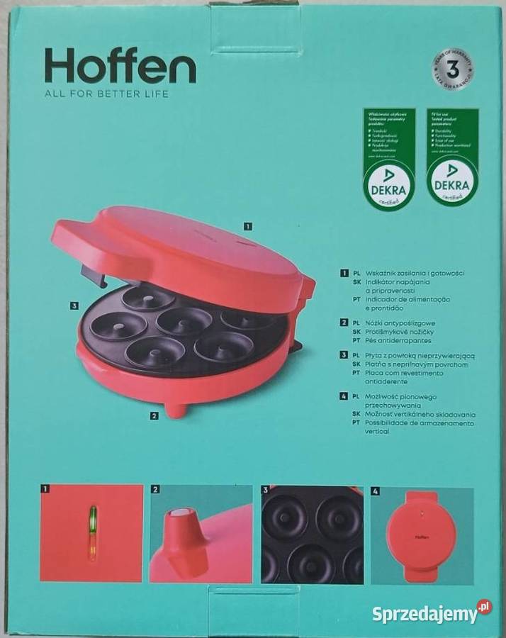 HOFFEN opiekacz do donutów NOWY warmińsko-mazurskie Ełk