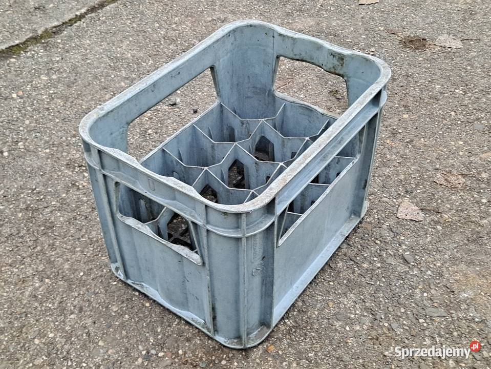 Skrzynka na butelki PRL Cieszyn